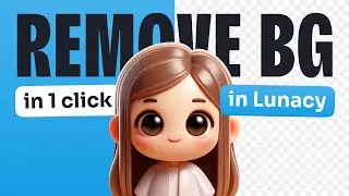 How to remove background from image for free | Lunacy