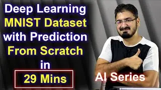 #4 MNIST Dataset with Individual Image Prediction Deep Learning Tensorflow AI Series