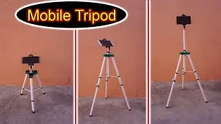 How To Make A Tripod At Home | Tripod For Smartphone Using PVC Pipe | Tripod Stand | Mobile Stand
