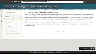 VB Studio Express | How do I navigate the Visual Builder Studio documentation?