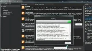 Create Service Stack for database using EF and OData