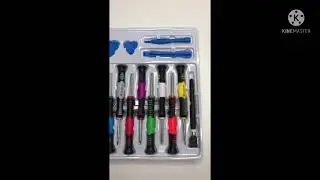 Kit Jogo Chaves Precisão 16 Peças Fenda Torx Philips Y Pinça