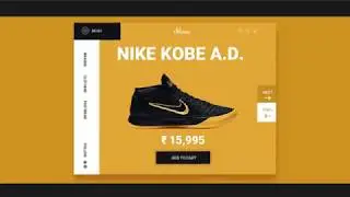 Product Page UI Design | Adobe Photoshop | Speed Art | DesignCollarStudio