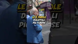 LE 5 PAROLE DIALETTALI PIÙ FAMOSE🇮🇹