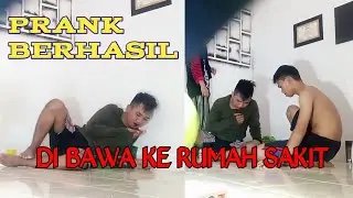 PRANK MUNTAH DARAH || Gio Sampe Telpon Dokter -B&C