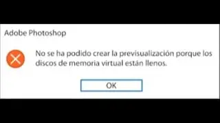 SOLUCIONAR PROBLEMA de ESPACIO en PHOTOSHOP! *MUY SENCILLO*
