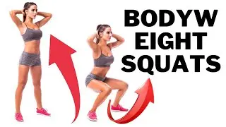 WEIGHT LOSS EXERCISES AT HOME SQUATS | HOW TO DO A SQUAT | BOOT CAMP WORKOUT | BODYWEIGHT SQUATS