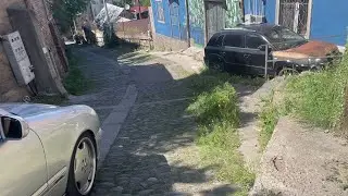 Едем в Грузию в 2022 году. Дорога. Таможня. Цены на Тойоты. Бедная подвеска W210