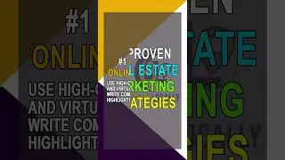 5 Proven Real Estate Marketing Strategies for 2024!  #realestateagents #shorts