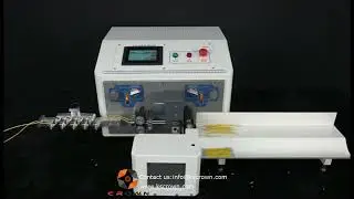 Double wire stripping and twisting machine WL-SXBN501 - Suzhou Crown