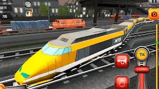 Euro Train Driving - Level 13 (MT Games studio)