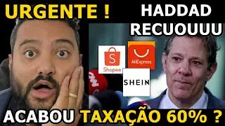 DIA  HISTÓRICO  !  GOVERNO  VOLTOUUU  ATRÁS  SOBRE  A  TAXAÇÃO  DE  60%¨ #taxação #digitaltax