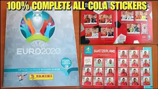 105% COMPLETE EURO 2020 PEARL ALBUM + ALL COCA COLA STICKERS | Panini Euro 2020 Sticker Album