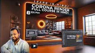 Corona Renderer Masterclass: From Basics to Pro in 1 Hour | 3Ds Max|Hindi Tutorial | 3D Funda