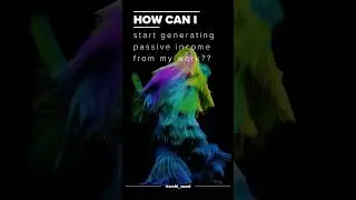 How do I make PASSIVE INCOME from my 3D MODELS? 