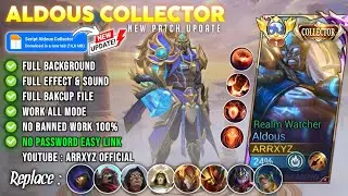 Script Skin Aldous Collector Realm Watcher No Password | Full Effect, Sound | New Patch