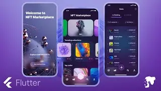 NFT App UI Flutter 2023 (C)