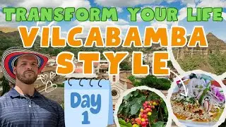 Abundant Living Retreat Day 1: Exploring Vilcabamba's Organic Market & Scenic River Walk