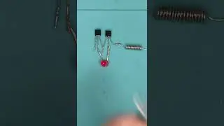 How to make Voltage Detector with C1815 Transistors#shorts