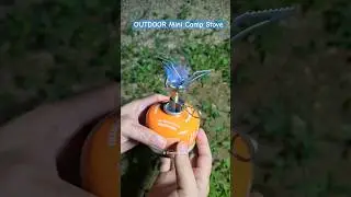 Outdoor  Minicamp Stove #stove #camper #outdoors #camping