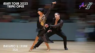 Massimo Arcolin & Laura Zmajkovicova - Jive Dance | Asian Dance Tour 2023 -Taipei Open