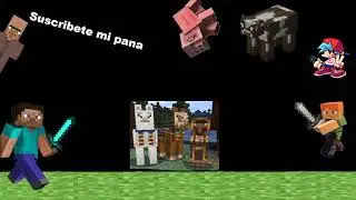 Aqui de pana jugando al minecraft
