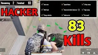 83 kills in Bgmi Biggest Hacker | Noob Hacker | @BattlegroundsMobile_IN