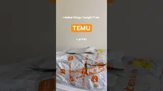 🛍 Temu haul unboxing (+ with prices) #shorts
