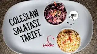 2 Ayrı Coleslaw Tarifi | KFC Coleslaw | Gurme Coleslaw #S2B15