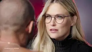 Carolina Lemke, with Bar Refaeli and Jeremy Meeks