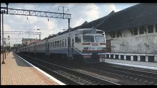 ЭР9М-388 с поездом №6045 Тернополь-Львов