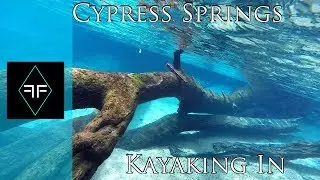 Kayaking to the most gorgeous spring ever. Freediving, snorkeling.