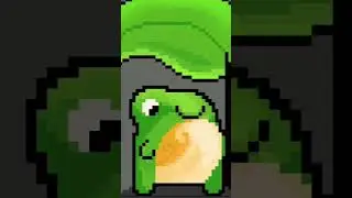 frog pixel art timelapse #pixelart #pixelarttutorial#gamedevjourney #artisticjourney #artstyle #art