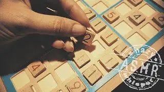 АСМР • Играем в судоку • Шепот и звуки жвачки