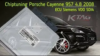 Прошивка VAG Porsche Cayenne 4.8 AT ECU Siemens VDO SDI4 2008 K-tag boot mode