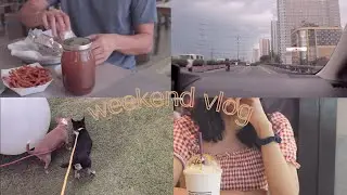 weekend vlog | manila tour, meetup, keyboard asmr, breakfast prep