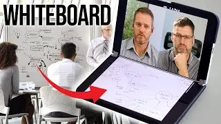 Is the Surface Duo 2 good for whiteboarding? Yes! but No...