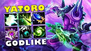 Dota 2 YATORO [Faceless Void] GODLIKE Refresher Orb Build 7.34d