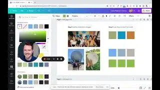 How to Create a Color Palette in Canva? | Beginner Tutorial