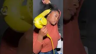 Let’s do me hair ! Silk press & curl #silkpress #straighteninghair #blackgirlhair