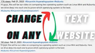 How To Change Text on Any Website | Chrome Inspect Element