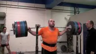 260kg x 5 Back Squat