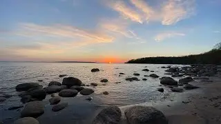 ASMR At the Beach. Playing in sand. No talking. Public ASMR