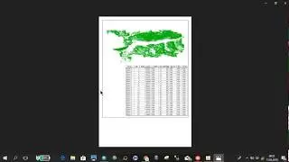 Arcgis-Layout'a Attribute Table Ekleme