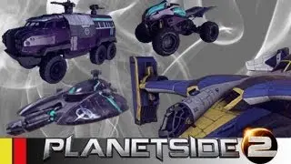 PlanetSide2 : Vehicles Transporting
