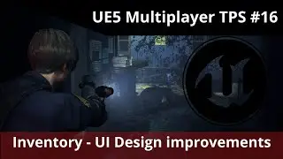 UE5 Multiplayer TPS tutorial #16 - UI widget Animation and Design improvements.