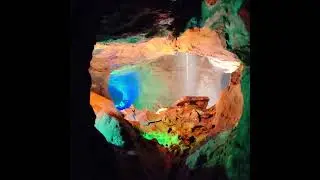 Laura Caverns waterfall