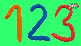 Learn To Count With Kinetic Sand | Make Numbers 1-10 With  Kinetic Sand | Learn 123 number
