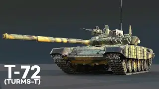 Пивная бочка- Т-72 (TURMS-T) в WarThunber! (Обзор на 250 подписчиков)
