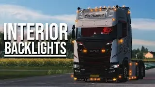Interior Lights & Backlights *All Trucks* | Euro Truck Simulator 2 Mod